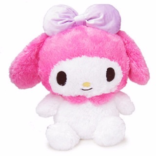 แท้ 100% จากญี่ปุ่น ตุ๊กตา ซานริโอ้ มาย เมโลดี้ Sanrio My Melody Pink Ribbon Plush Doll