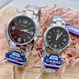 สมาร์ทวอช นาฬิกาข้อมือ Casio งานแฟชั่น สายเหล็ก •  หน้าปัดตัวเลข+ขีด •  🔸️สายเลส แบบตัดข้อตามขนาดข้อมือ  《 แถมฟรี !!