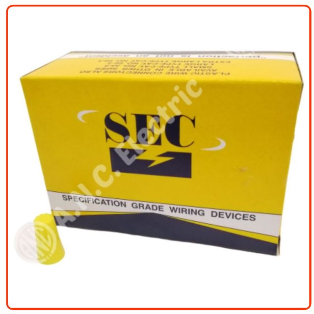 SEC วายนัท สีเหลือง #44 (Wire Nut connectors) | Shopee Thailand