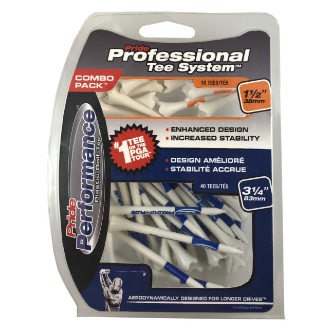 Pride Professional Tee System – Tee Da Golf A Due Pezzi (Altezza 6,9 Cm)