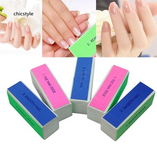 CCS_1Pc Nail Art Shine Polished Buffer Sanding Manicure Tools Polishing Block