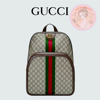 Shopee ถูกที่สุด 🔥ของแท้ 100% 🎁 Brand New Gucci Ophidia Collection Medium GG Backpack