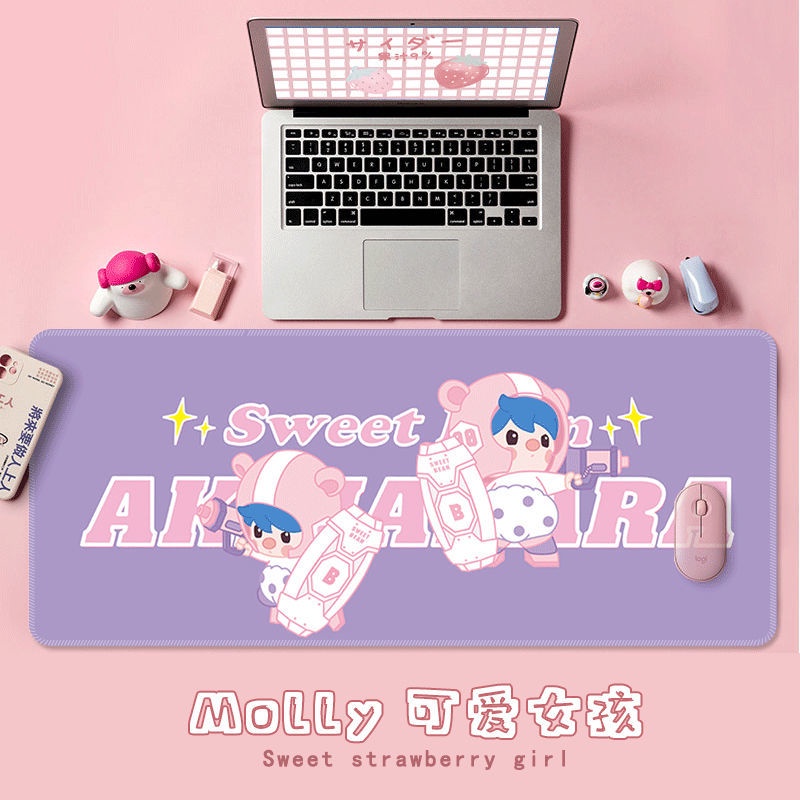 แผ่นรองเม้าส์-80x30x3-ซม-แผ่นรองเม้าส์ลายการ์ตูน-mouse-pad-แผ่นรองเมาส์-ที่รองเมาส์