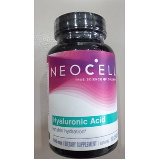 Neocell Hyaluronic Acid 100 mg Nature’s Moisturizer 60 แคปซูล กรดไฮยาลูโรนิค ไฮยาลูโรนิคแอซิด