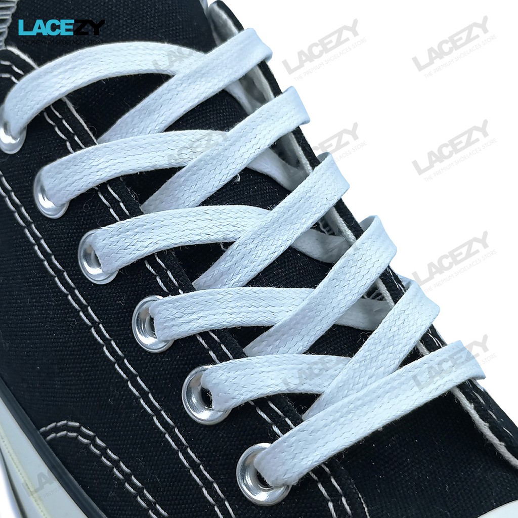 ภาพหน้าปกสินค้าLacezy เชือกรองเท้าแว๊กซ์ แบน เชือกรองเท้าหนัง รองเท้าบู๊ท เงางาม หรูหรา Wax Flat Shoelaces จากร้าน lacezyth บน Shopee