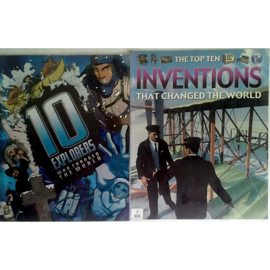 Top 10 Explorers and Inventors who changed the world (476) หนังสือมือ ...