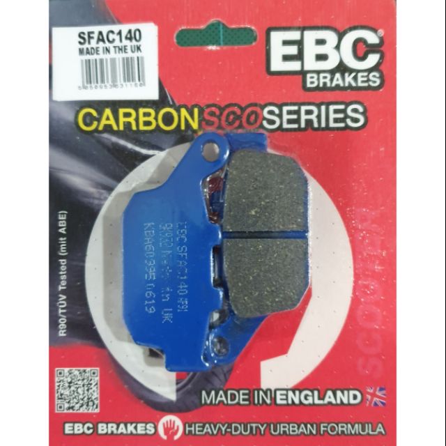 ผ้าเบรค-ebc-brakes-รุ้น-carbon-ผ้าเบรคหลัง-honda-cbr-250