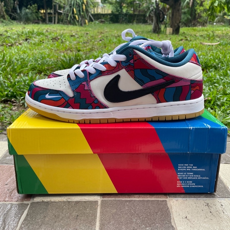 Parra x Nike SB Dunk Abstract art Shopee