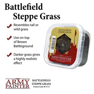 🔥มีของพร้อมส่ง🔥 Army Painter Battlefield Steppe Grass AP-BF4115