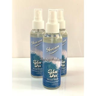 ภาพขนาดย่อของภาพหน้าปกสินค้าสเปร์ยดับกลิ่นอับรองเท้า ชูส์แคร์ Shoe Deo Shucare 125ML จากร้าน allshoesthailand บน Shopee