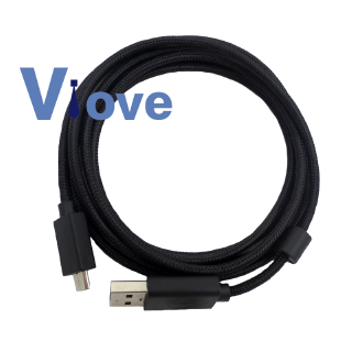 2M USB Headphone Cable Audio Cable for Logitech G633 G633S Headset