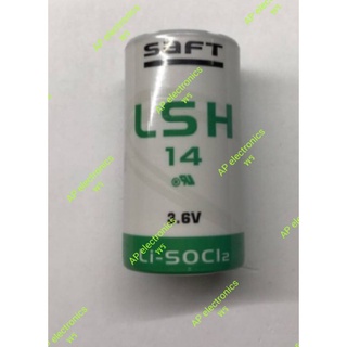 แบตเตอรี่ SAFT LSH14 3.6V 5800mAhยี่ห้อ SAFE(เซฟท์)-รุ่นรหัส / Model LSH14-กำลังไฟ 3.6V 5800mAh)