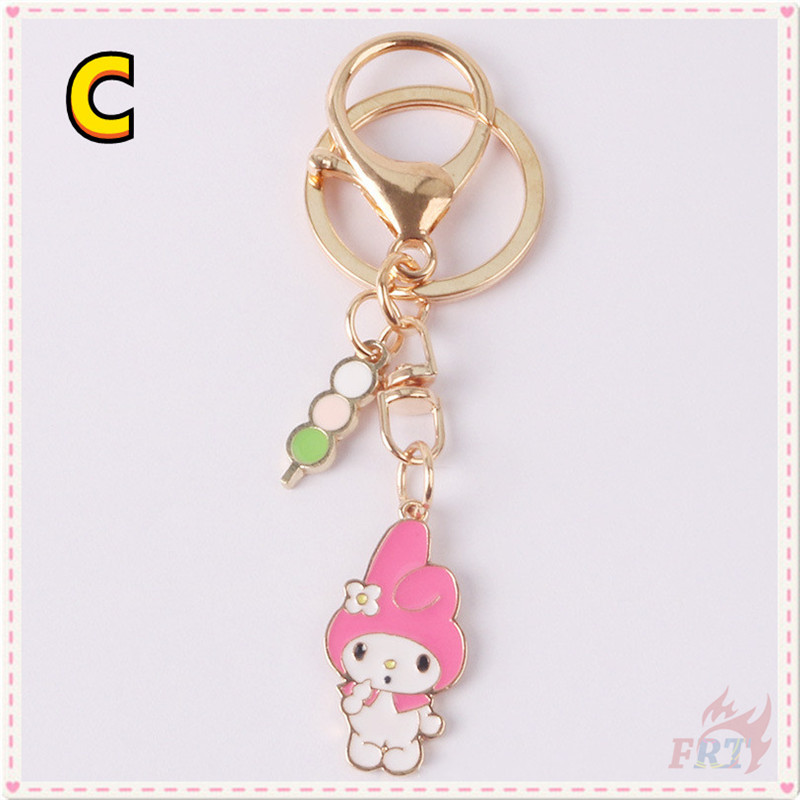 melody-pom-pom-purin-cinnamoroll-sanrio-cartoon-characters-series-01-keychains-1pc-fashion-keyring-metal-pendant-bag-accessories-gifts-3-styles
