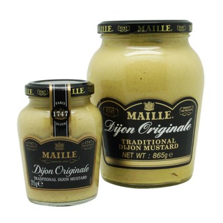MAILLE Dijon Mustard มายล์ ดิจองมัสตาร์ด นำเข้าจากฝรั่งเศส มีให้เลือก 2 ขนาด