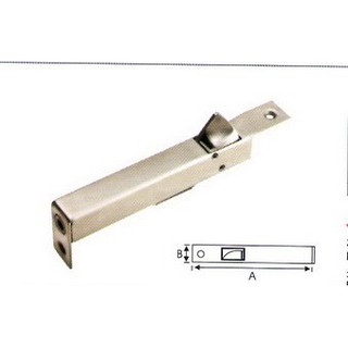 FW282    กลอนล็อคประตูบานคู่ออโต้  ชนิดฝังในบาน  ซ้าย-ขวา