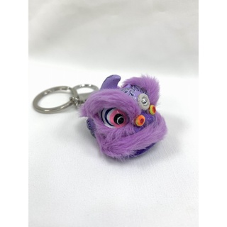 พวงกุญแจ จี้เรซิ่น รูปสิงโต เหมาะกับของขวัญ สําหรับตกแต่งกระเป๋า 毛毛-梦幻紫