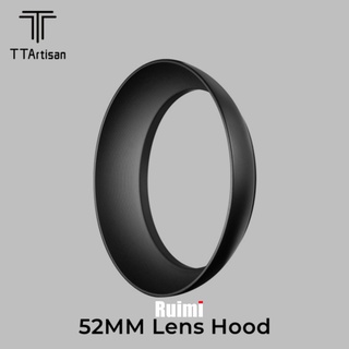 ภาพหน้าปกสินค้าTTartisan 52 มม เลนส์ฮูดใช้ได้กับ TTartisan 50mm f1.2 และ 40mm f2.8 และเลนส์อื่นๆ ที่มีขนาดฟิลเตอร์ 52mm ที่เกี่ยวข้อง