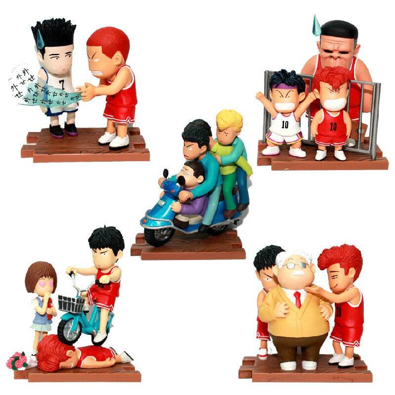 สแลมดังค์-sakuragi-ถนนดอกไม้มิตซุยซินโดโค้ชบาสเก็ตบอลชายเข้าฉาก-ฉากทั้ง-5-รูป