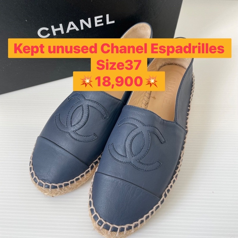 kept-unused-chanel-espadrilles-size37