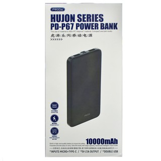 ภาพขนาดย่อของภาพหน้าปกสินค้าพาวเวอร์แบงค์ แบตสำรอง PRODA PD-P39 Power Bank ความจุ 10000mAh ไฟ LED แสดงสถานะแบตเตอรี่ น้ำหนักเบา จากร้าน sendaphone123 บน Shopee ภาพที่ 1