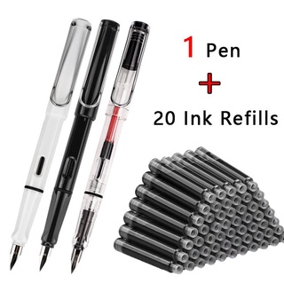 สินค้า ชุดปากกาหมึกซึม 0.38 มม. Ef 1 + 20 ชิ้น / ชุด
