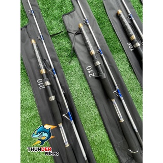 ภาพขนาดย่อของภาพหน้าปกสินค้าคันเบ็ด Dark Knight คันจิ๊ก เวท 45-60LB จากร้าน thunderfishing บน Shopee