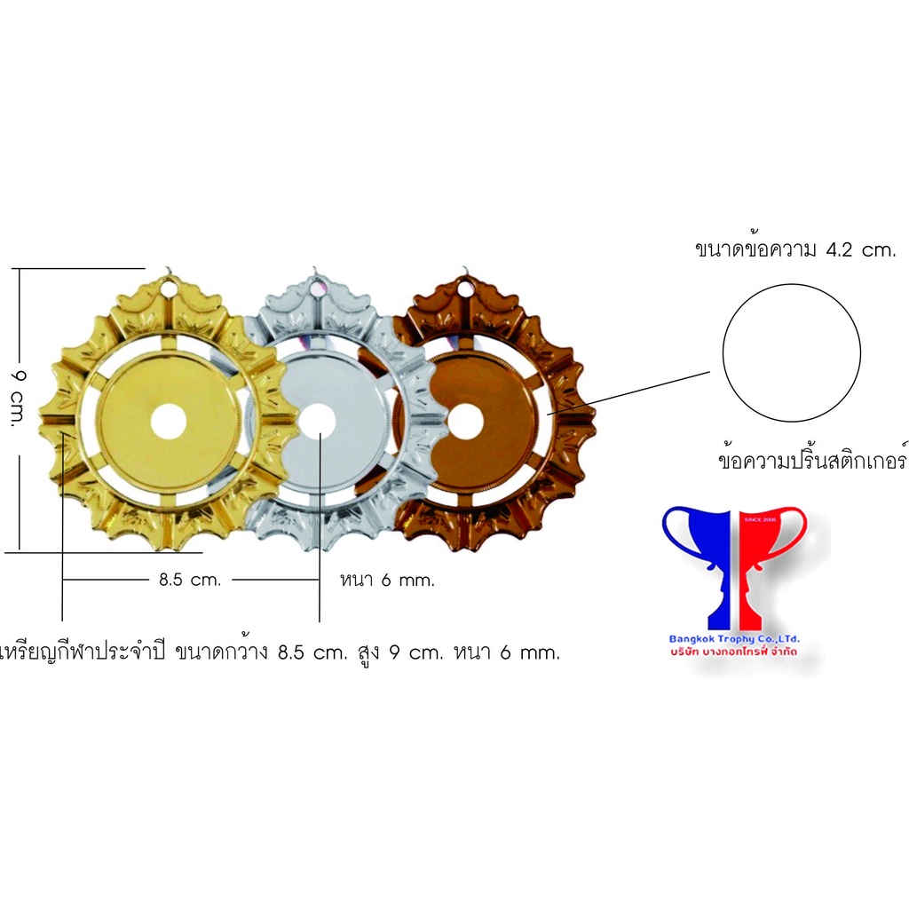 เหรียญกีฬาสำเร็จรูป-พลาสติก-hm006