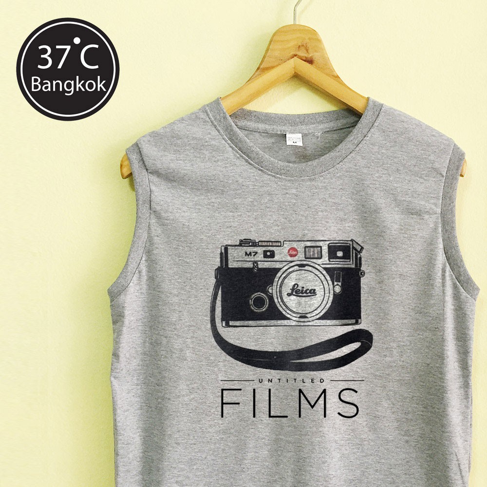 เสื้อแขนกุด-flim-leica-เนื้อผ้านุ่ม-ใส่สบาย-ระบายความร้อนได้ดี-ใส่ได้ทั้งชายและหญิง