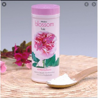สินค้า Mistine Blossom Talc 100g มิสทีน บลอสซั่ม แป้งหอมโรยตัว แป้งทาตัว กลิ่น Pink Rose บลอสซั่ม พิงค์โรส กลิ่นหอมของมวลดอกไม้