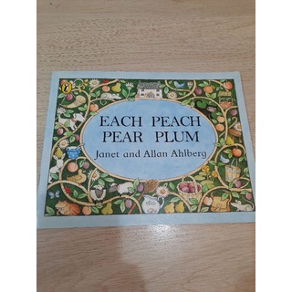 หนังสือเด็กภาษาอังกฤษ Each Peach Pear Plum