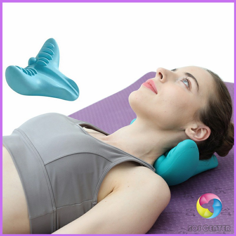 eos-center-หมอนนวดกระดูกสันหลังส่วนคอ-ไหล่-แบบพกพา-shiatsu-cervical-massage-pillow