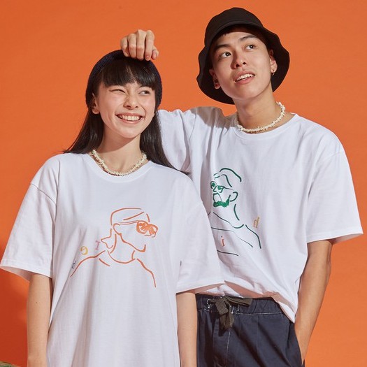 himher-oversize-tee-white-เสื้อยืด-โอเวอร์ไซส์-ผ้าคอตตอนแท้100-ลายกราฟฟิกสุดฮิต