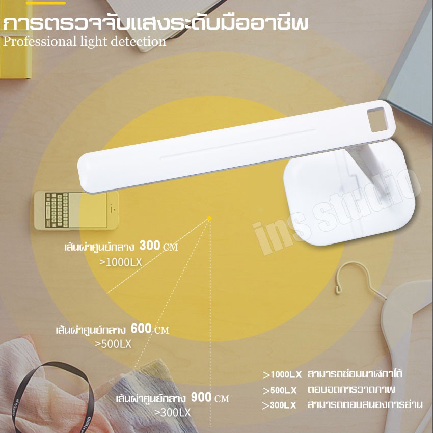 ภาพสินค้าCreative Table Lamp ไฟอ่านหนังสือ LED โคมไฟ table lamp โต๊ะทำงานโคม พับไฟกลางคืน โคมไฟตั้งโต๊ะ reading lamp จากร้าน sabomall บน Shopee ภาพที่ 3