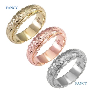 ภาพหน้าปกสินค้าFancy แหวนทองคํา 14k แกะสลักมือ รูปดอกไม้ สีเหลือง สไตล์คลาสสิก หรูหรา ของขวัญวันครบรอบ สําหรับผู้หญิง ที่เกี่ยวข้อง