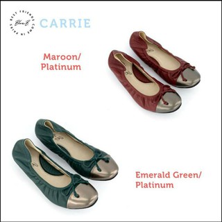 ภาพหน้าปกสินค้า[15/4] FLASH SALE พร้อมส่ง CARRIE - รองเท้าบัลเล่ต์สีทูโทน ที่เกี่ยวข้อง
