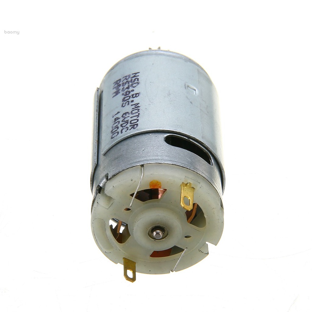 baomy-มอเตอร์ไฟฟ้า-rs390-6v-14000rpm-สําหรับรถจักรยานเด็ก