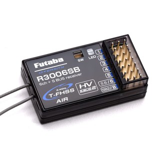 รีซีฟ Futaba R3006SB 6Channel Rx T-FHSS (S-Bus) (HV) 2.4GHz ใช้กับ 10J