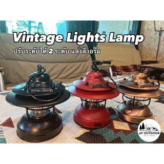 🇰🇷พร้อมส่ง🇰🇷ตะเกียง CLS Vintage Led Edison ตะเกียงแคมป์ปิ้ง LED ตะเกียงพกพา