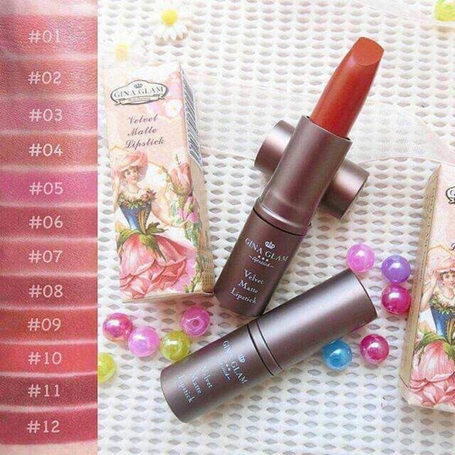 gina-glam-velvet-matte-lipstick-g37-ลิปสติก-เนื้อนุ่ม-ละมุน-กลบสีปากได้มิด-มาพร้อม-12-เฉดสีสวย-รับรองว่าต้องตกหลุมรัก