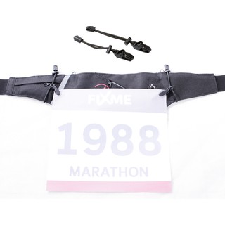 ตัวติดเบอร์วิ่ง BIB Holder 1 คู่ (Race Number Holder)