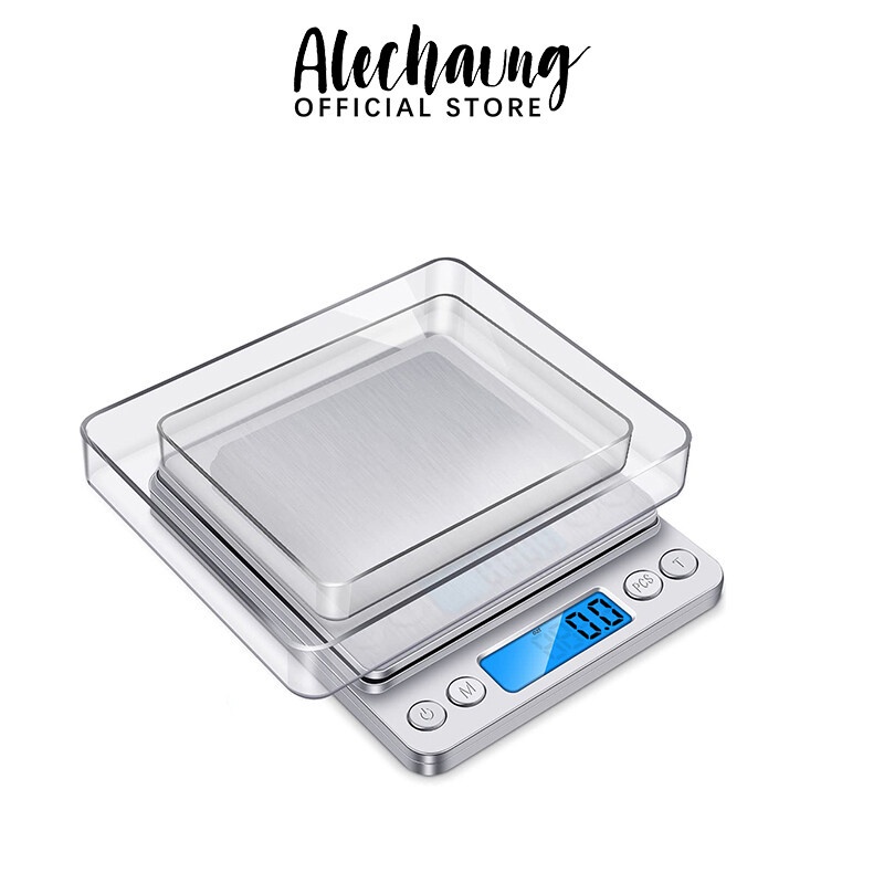 alechaung-เครื่องชั่งdigital-3kg-0-1g-ตาชั่งดิจิตอล-กิโลดิจิตอล-ตาชั่งกิโล-ตาชั่ง-usb-ชาร์จได้-2-ถาด-digital-scale