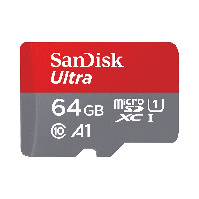 ภาพหน้าปกสินค้าSANDISK Micro SD 64GB ULTRA SDSQUA4-064G-GN6MN (120MB/s,)