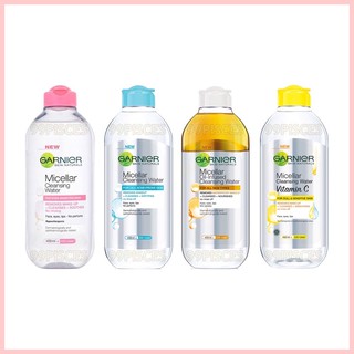 สินค้า Garnier Micellar Cleansing water ขนาด 400 ml. การ์นิเย่ ไมเซล่า คลีนซิ่ง วอเตอร์