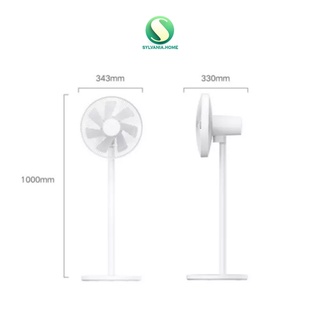 ภาพขนาดย่อของภาพหน้าปกสินค้าXiaomi Mijia Mi Smart Standing Fan 2 Lite พัดลม พัดลมตั้งพื้น พัดลมตั้งพื้นอัจฉริยะ การกระจายลม 16 เมตร Global Version จากร้าน sylvania.home บน Shopee