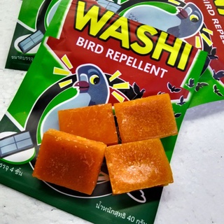 ก้อนไล่นกพิราบ นกกระจอก นกเอี้ยง ก้อนไล่นก WASHI หมดปัญหามูลนก (สินค้าขายดี) ระยะเวลาจัดส่ง2-3 วัน