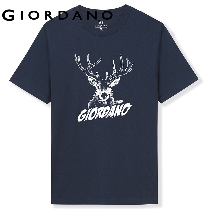 giordano-men-t-shirts-printed-solid-t-shirts-short-sleeves-crewneck-t-shirts-extinction-crisis-series