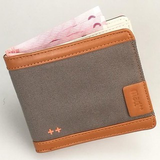 Fin 1 กระเป๋าสตางค์แคนวาส กระเป๋าเงิน Canvas Wallet Purse No. 2279