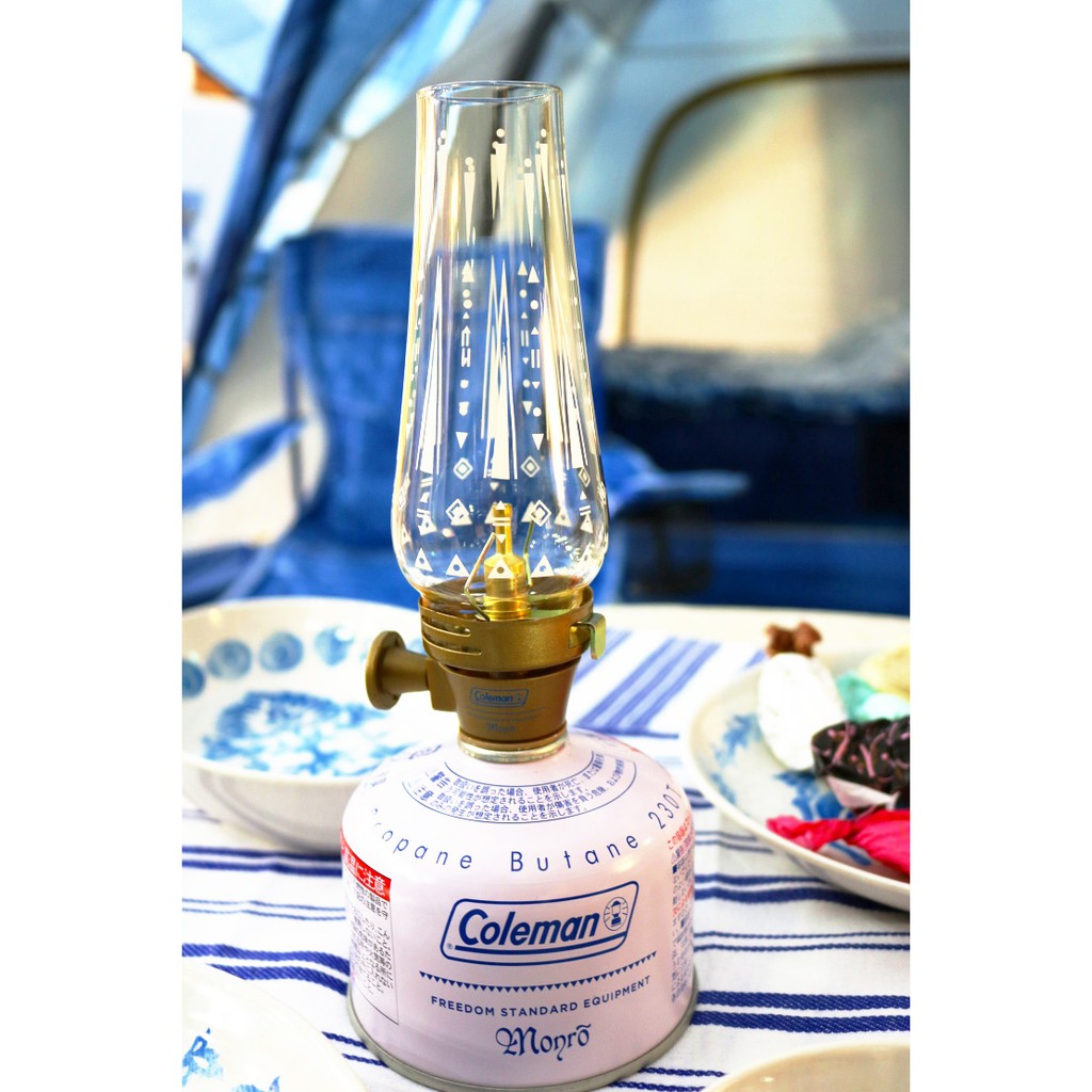 美品　Coleman ✖️monro LUMIERE LANTERN インディゴ Coleman - Lumiere Lantern 205588-Quality Foreign Outdoor and