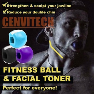 สินค้า Jawline Jawlineme ลูกบอลสําหรับออกกําลังกาย Face Fitness Ball Facial Toner Exerciser Anti-Wrinkle Jaw Exercise Training Jawline Exerciser Trainer