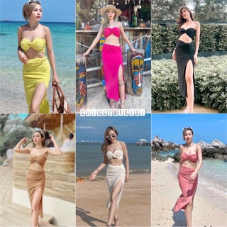 Natasha Set ชุดเดินชายหาดสวยๆราคาเบาๆ